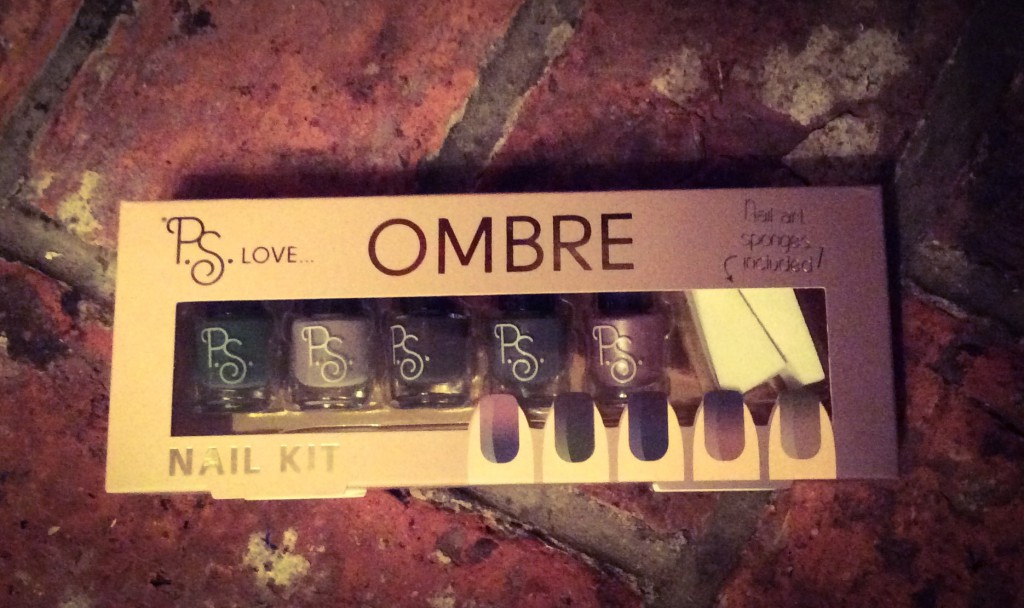 Ombre nail varnish set. I haven't tried the ombre effect yet, but I have worn the mink colour. I love it!